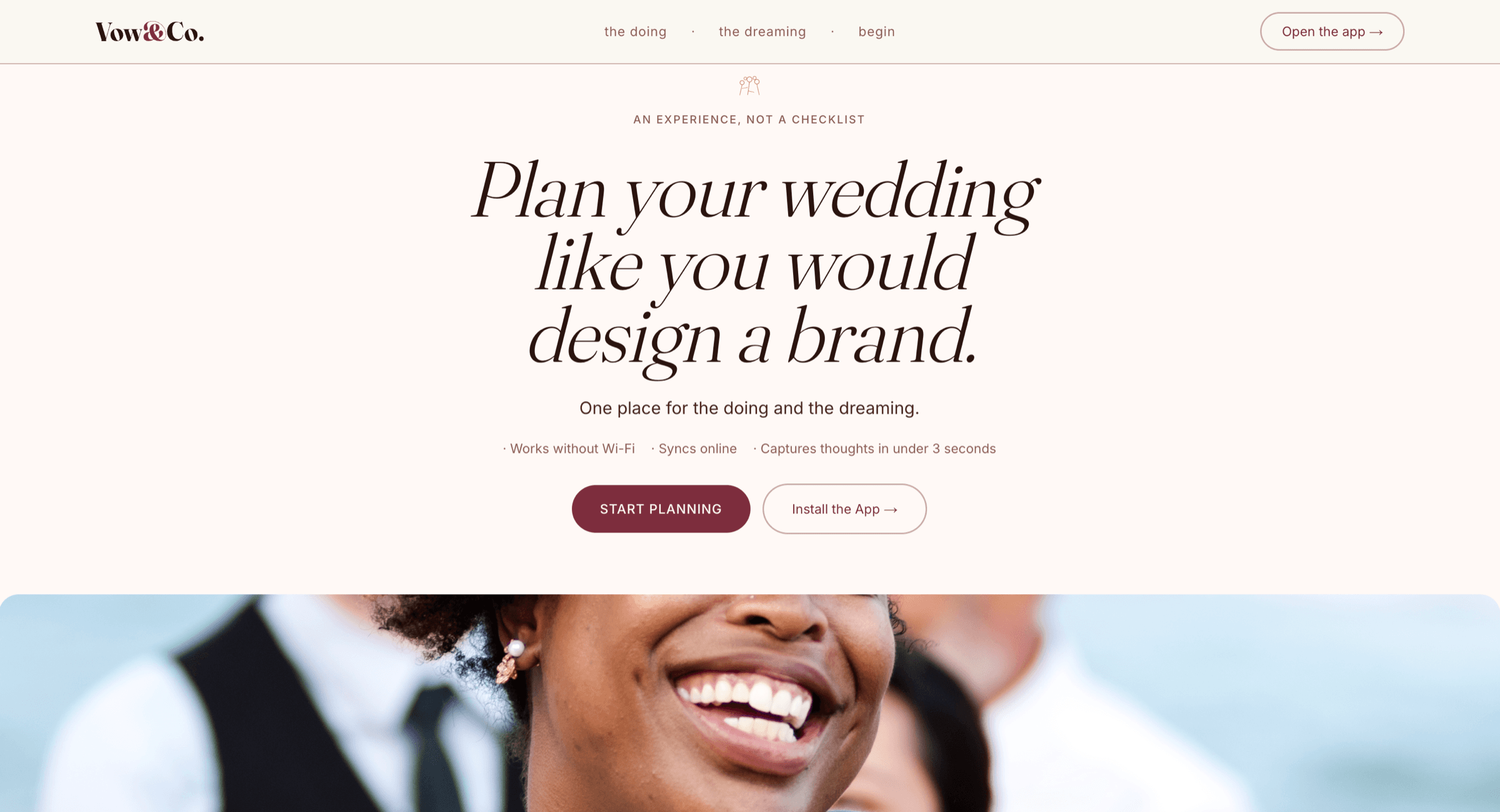 Vows&Co, a student project